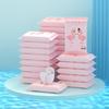 "10-Pack Portable Disposable Wet Wipes for Infants & Kids: Hand & Mouth Cleansing"