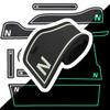 COLORBIRD N-VAN Rubber Mat, Custom Interior Center Console Accessory for Honda NVAN JJ1/JJ2 (White)