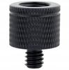 Adapter reduction sleeve 1/4" to M10 tripod black lamp stand 20 mm
