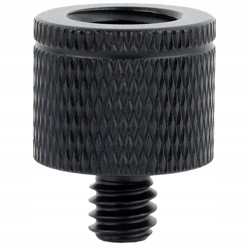 Adapter reduction sleeve 1/4" to M10 tripod black lamp stand 20 mm