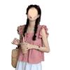 Urban Style Girl Shirt With Polyester Fabric And Loose Fit For Summer Wear