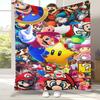 Retro M-Mario Bros Game Cartoon Flannel Blanket,Ultra Soft Warm Plush Throw for Home Bedroom Bed Sofa Cover Camping Picnic gift