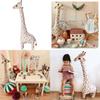 Süßes Giraffen-Stofftier Schlafkissen Für Kinderzimmer-Dekoration Und Nickerchen-Unterstützung