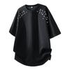 2026 Men's Summer Beaded Round Neck Short-Sleeve T-Shirt
