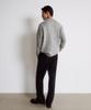 DUSTYWHITE Gray Alpaca Knit Polo Shirt