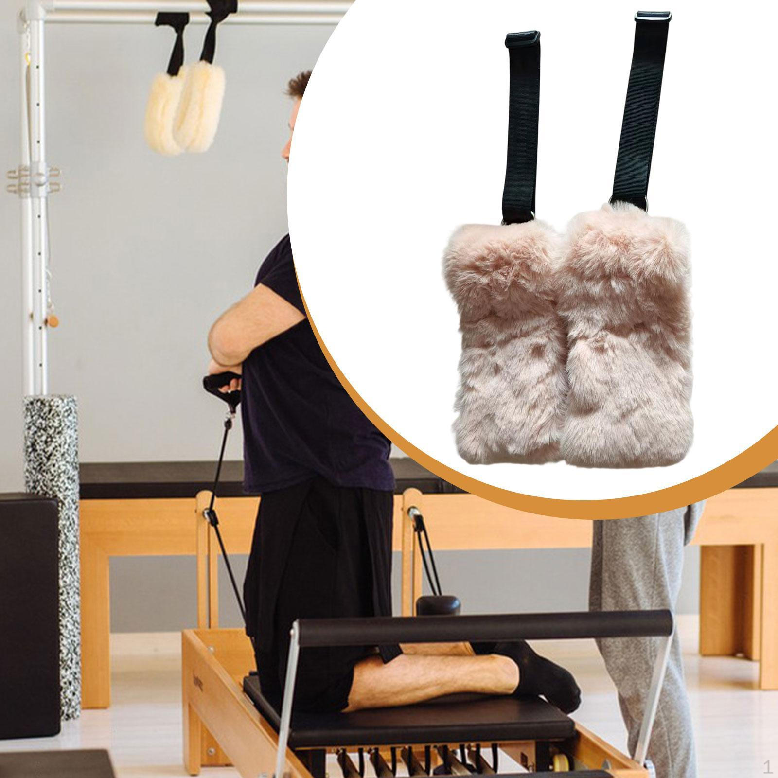 

Pilates Straps Bands Provides Multifunctional Reformer Accessories Pilate Equipment for Pink