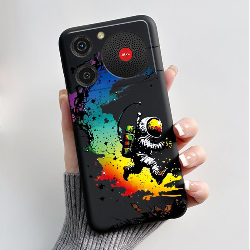 For Nubia Music Case Z2353 Butterfly Flowers Silicone Phone Cover For ZTE Nubia Music Funda Protection Shockproof Bumper Shell