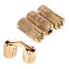 4pcs pack Copper Cabinet Door Concealed Barrel Hinge for Worktops DIY Project 10 12 14 16mm