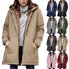 Women's Zip Up Hoodies Oversized Long Pullover Hooded Sweatshirts Casual Long Sleeve Fall Hoodie Jacket