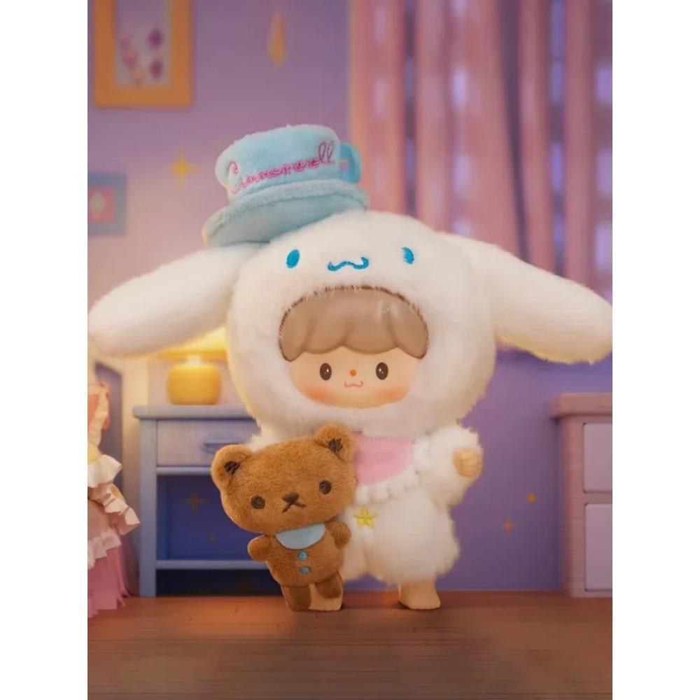 Genuine Sanrio Family Characters X ZZoton Love-league Buddies Series Vinyl Doll Blind Box Cute Hello Kitty Kuromi Melody Toy
