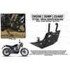 Black Sump Guard / "Engine Guard Fit For Royal Enfield Bear 650"