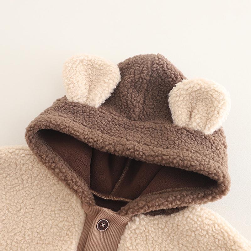 Mädchen Baby Kleider Set Jungen Winter Plüsch Set Baby Kinder Dicke Jacke Hose Zweiteiliges Set