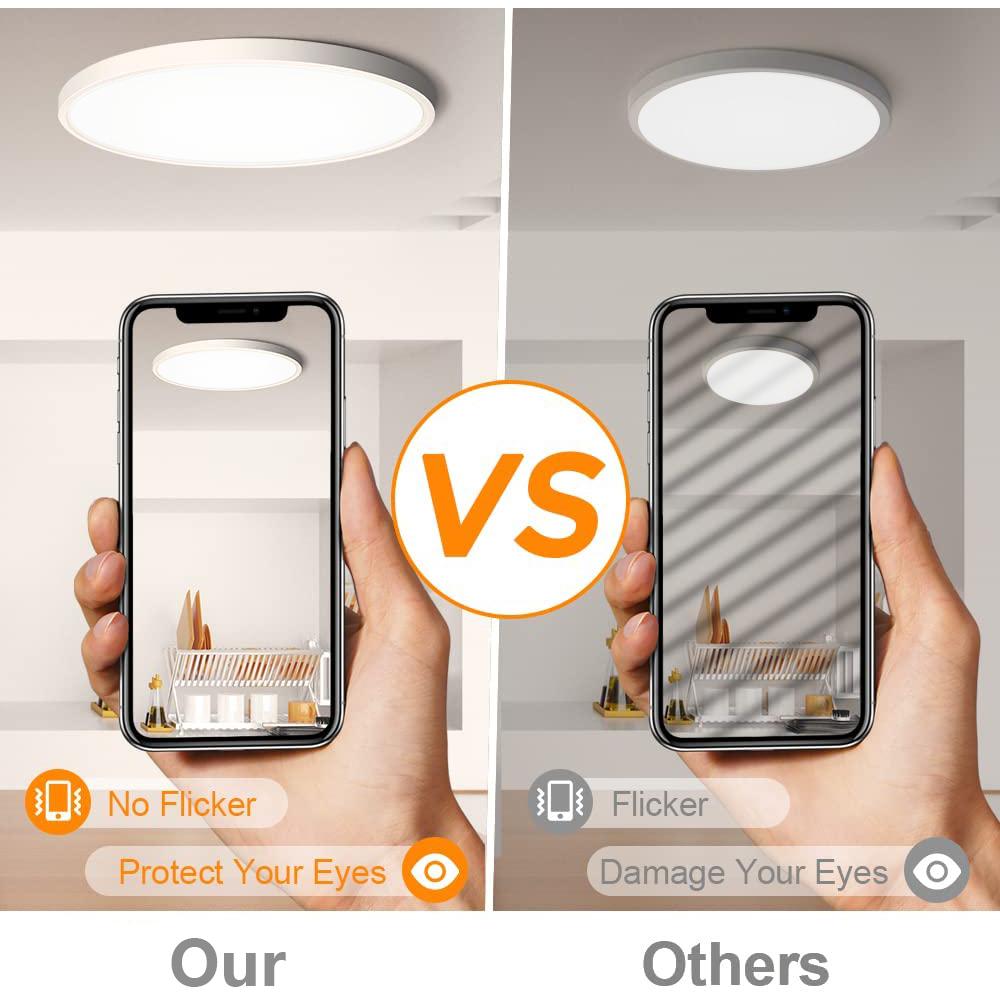 LED stropní lampy Ultratenké designové LED světla Inteligentní lampa Osvětlovací svítidlo do obývacího pokoje Ložnice Kuchyně Chodba Bytové dekorace Lesk