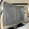 Car Curtains Summer Car Front Rear Partition Curtain -Cute Cartoon Bear Window Shade Privacy Sunscreen Heat Insulation Accessory