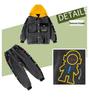 2025 Boys' Fashionable Autumn Denim Outfit - Korean Style Chic Two-Piece Set for Kids
