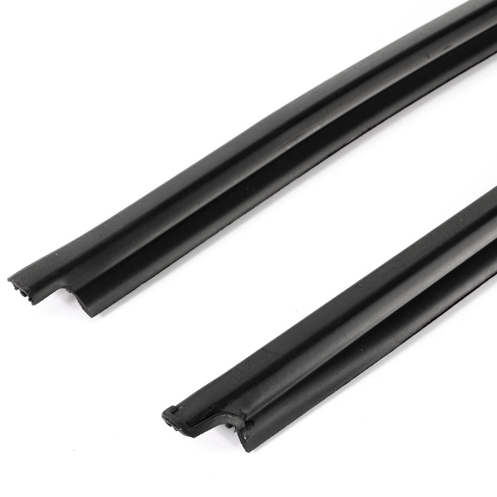 Window Weatherstrip Glass Seal Belt Rubber Moulding Trim Strips for Toyota HILUX SR5 4Doors 2005-2015 68161-0K010 68162-0K010
