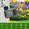 Newest Automatic Water Timer Intelligent Irrigation Watering System Sprinkler Timer Garden Programmer Equipment IPX5 LCD Display