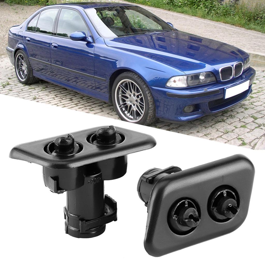 Pair of Headlight Washer Nozzle 61678360661 Fit for E39 525i 528i 530i 540i M5 1999?2003