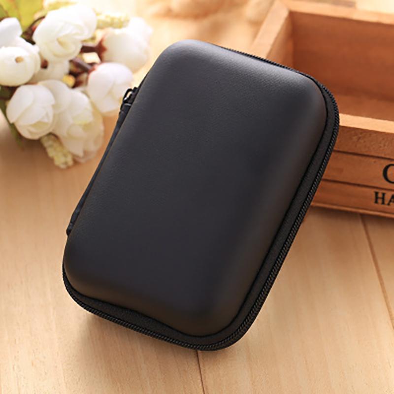 Earphone Pocket Headphone Earbud Carry Storage Bag Charger Hard Holder Case