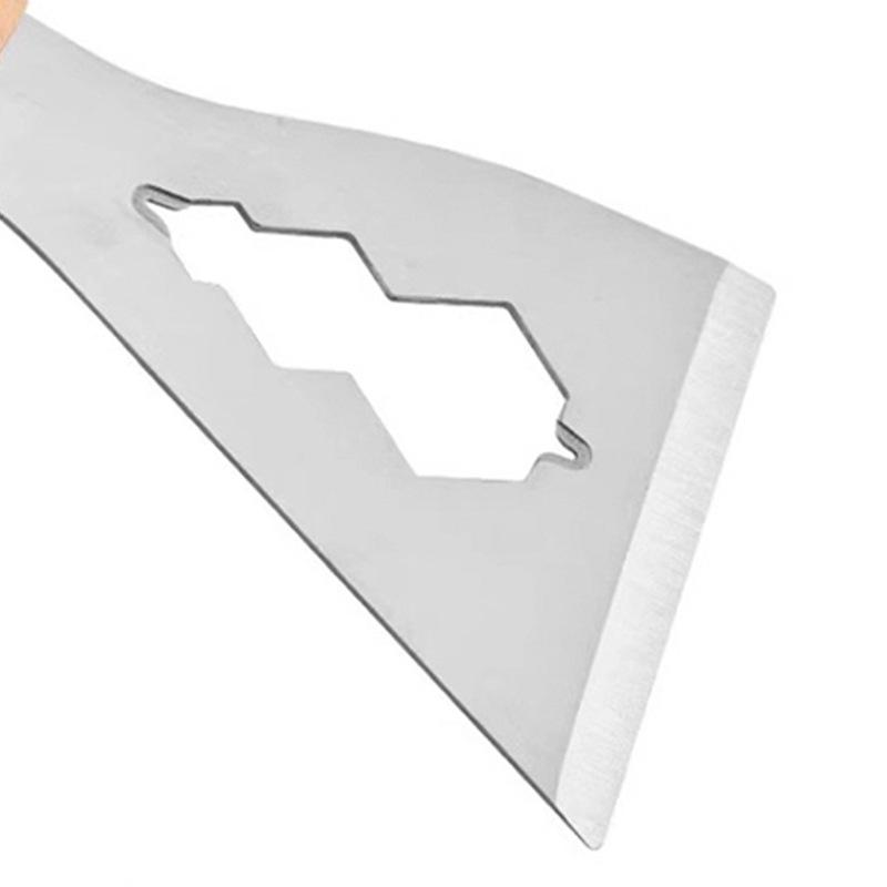 Multi-functional Scraper Cleaning Stainless Steel Putty Scraper Cement Putty Scraper Tool Special Shovel for Decoration, Thickened Type