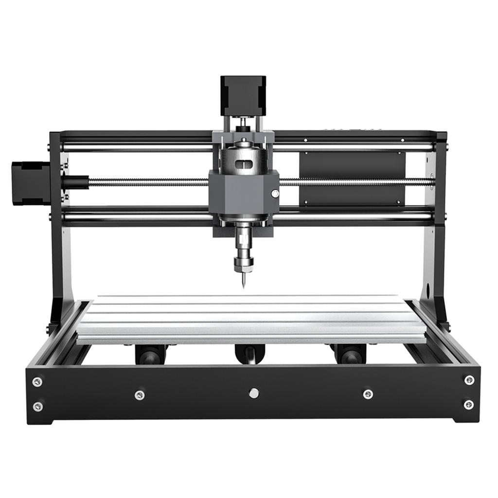 Gravator CNC 3 Axe Control GRBL Mașină de Gravat Control Manual Mașină de Sculptat Lemn 100‑240V Stecher UE