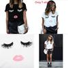 Trendy Women's Short Sleeve Graphic T-shirt With Black And White Print For Stylish Streetwear