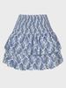 2023 Women's Pleated Ruffle Mini Skirt - Floral Print, 13 Colors Available
