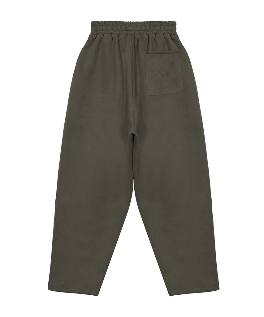 AOG PROJECT Essential Curved Sweatpants (Khaki)
