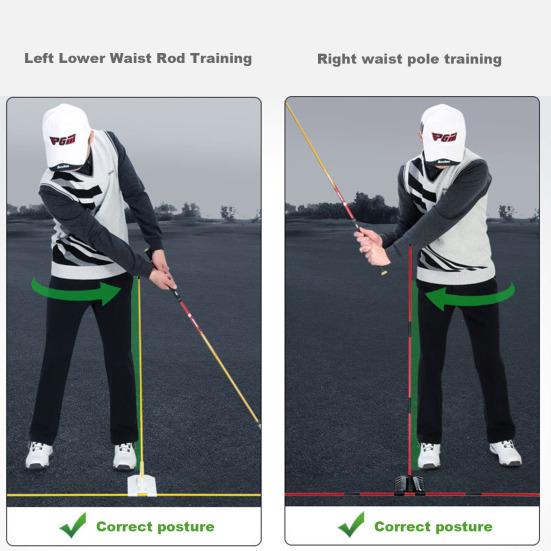 Nastavitelný úhel držáku golfové hole Snadná instalace Pomůcka pro trenéra golfového švihu Příslušenství pro trénink golfu