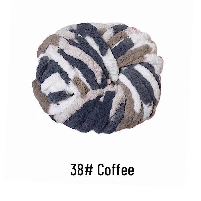 Winter DIY Super Dicke Isländische Wolle Handgewebter Schal & Mütze Garn