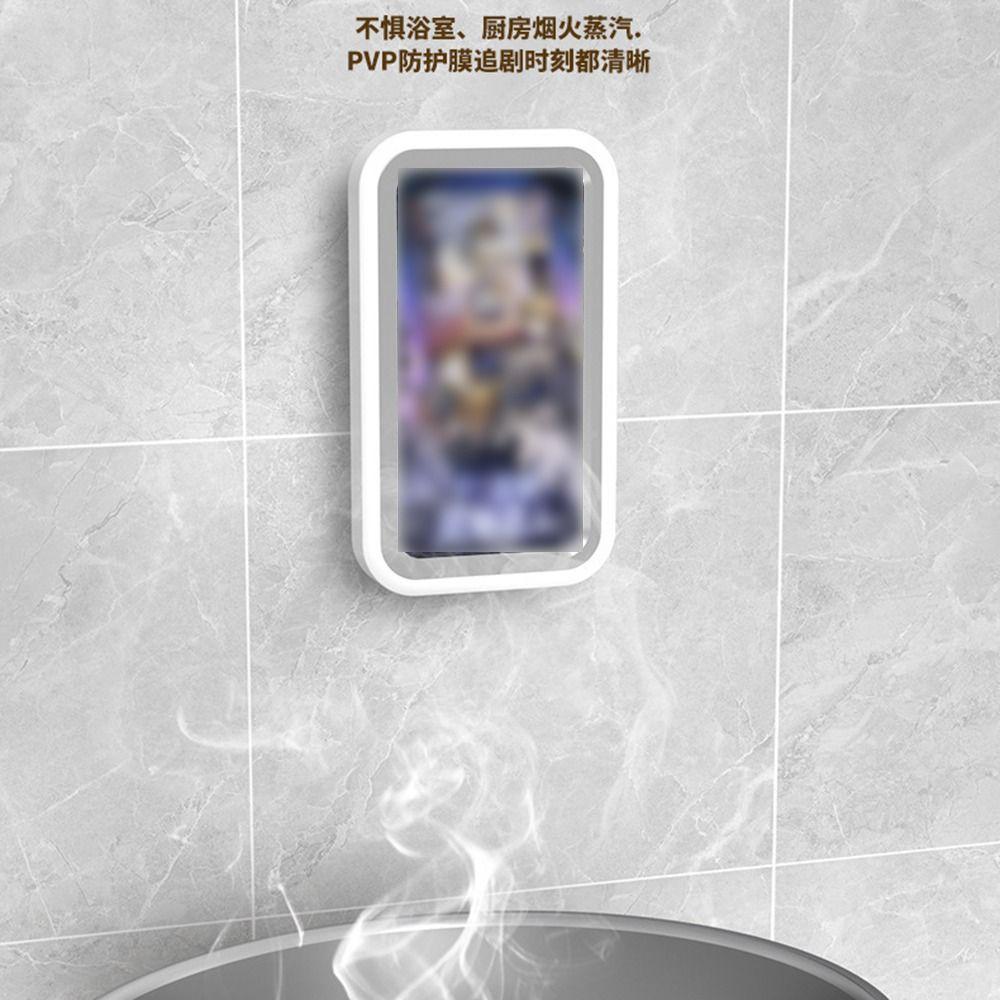 Rotatable Waterproof  Phone Mount Stand Suction Cup Wall Mounted Phone Case  Bath Use