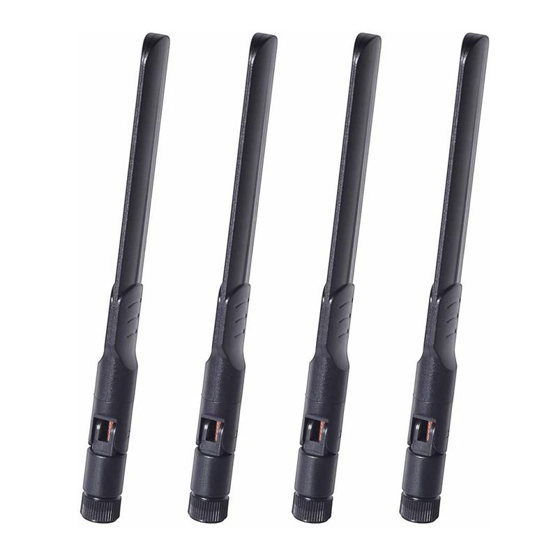 4pcs 2.4GHz 5.8GHz 8dBi RP-SMA SMA Antenna for WiFi Router Wireless Network Card USB Adapter Security IP Camera Video Monitor