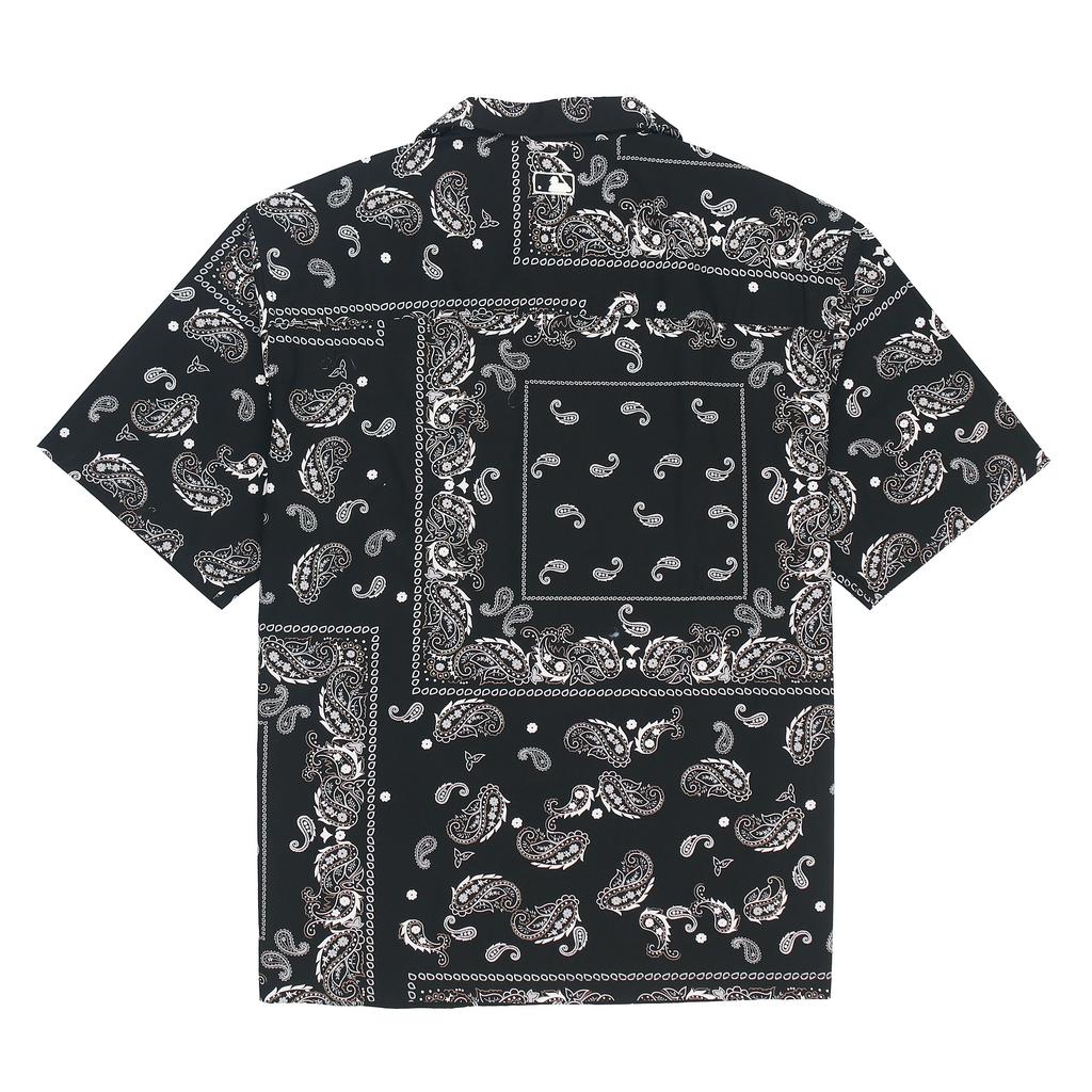 New MLB Paisley New York Yankees Shirt Unisex Black 3AWSP0123-50BKS