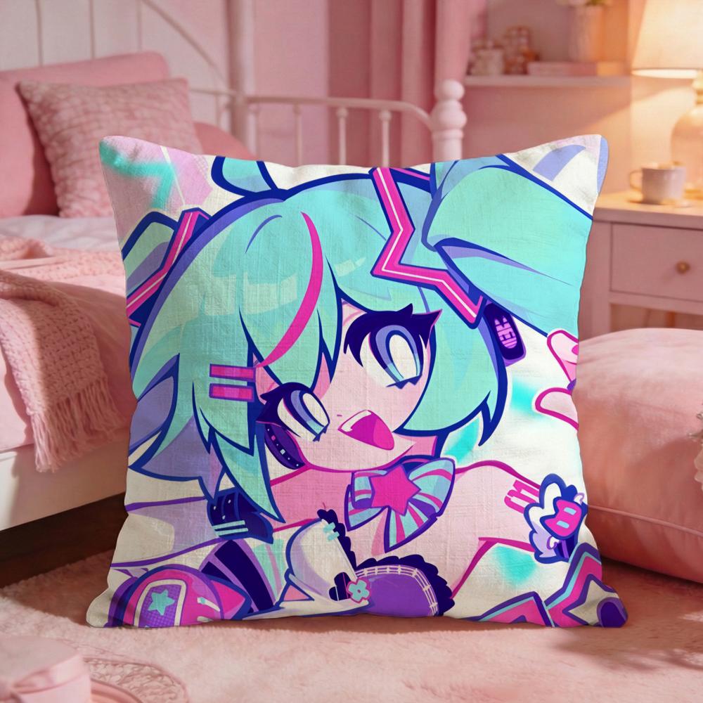 

Game MMuse Dash Cushion Cover Premium Comfort Reversible Pillow Cove Two In One Design For Any Room Car Interior 30X30cm