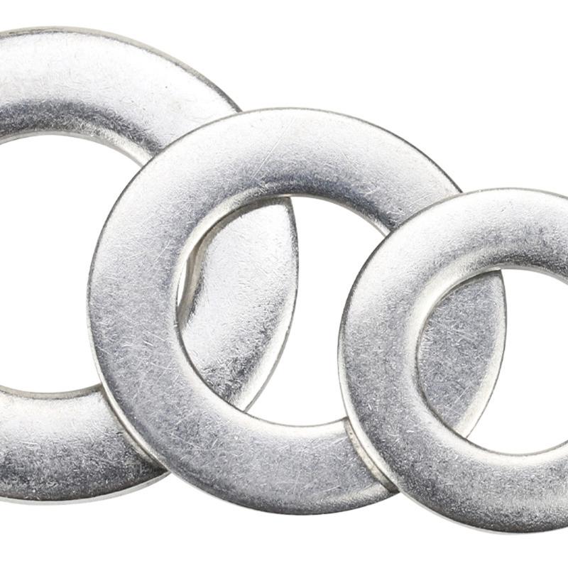 M10 Stainless Steel Flat Washers 1.5mm Suitable for Various Applications in Engineering and Repair Interior Door Hinges