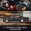 Mould King 10199 Muscle Car Building Set – An iconic car model for adults and children aged 14 and up, a realistic replica perfect for racing enthusia