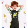 2.5MM Children's Diving Suit Men's One-piece Short-sleeved Swimsuit Girls 'thick Warm Sun-protected Surfing Jellyfish
