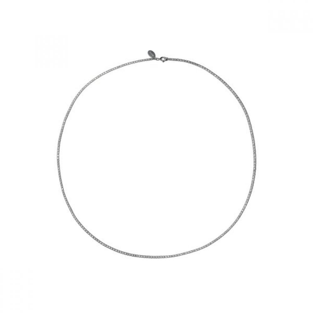 Verte 925 Silver Dew Necklace  Silver    un.Silver.197