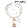 Retro Strandstil Snäcka Sjöstjärna Smyckesset 2025 Trendig Semestergåva Bohemisk Legering Hänge Blomma Chokers Halsband Armband Set