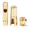 Metal Alto Saxophone Metal Mouthpiece with Cap Pads Musical Instruments Accessory(7C#)