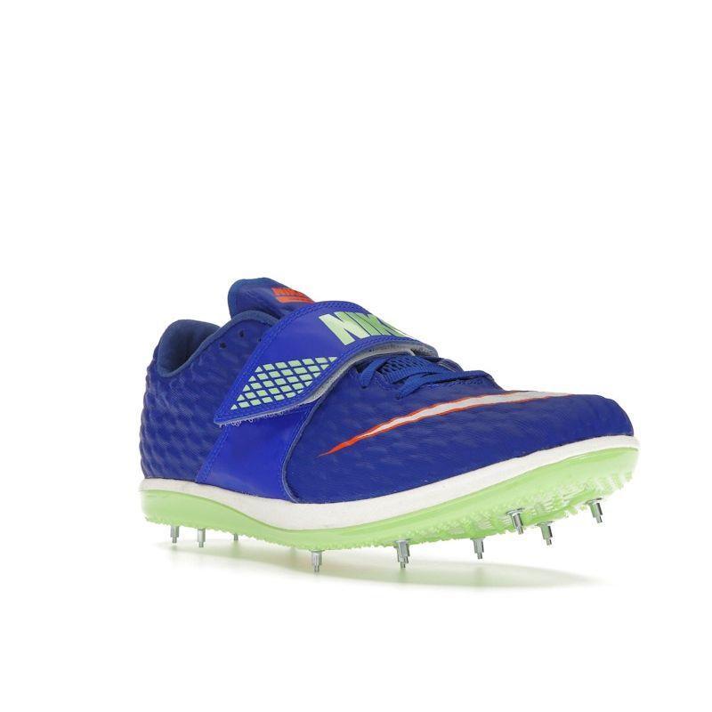Nike High Jump Elite Racer Blue Lime Blast Pantofi de sport Unisex Safety-Portocaliu Alb 806561-400