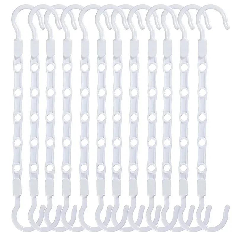 Space Saving Storage Hangers Multifunction Plastic Clothes Racks Rotary Organizer Hangers 5 Hole Magic Closet Wardrobe Organizer