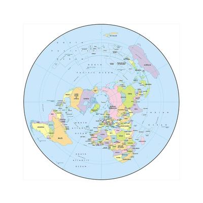 English Map-Northern Hemisphere Topographic Map-Countries,Wall Hanging Tapestry,Geographical,Tourism/Education Tool
