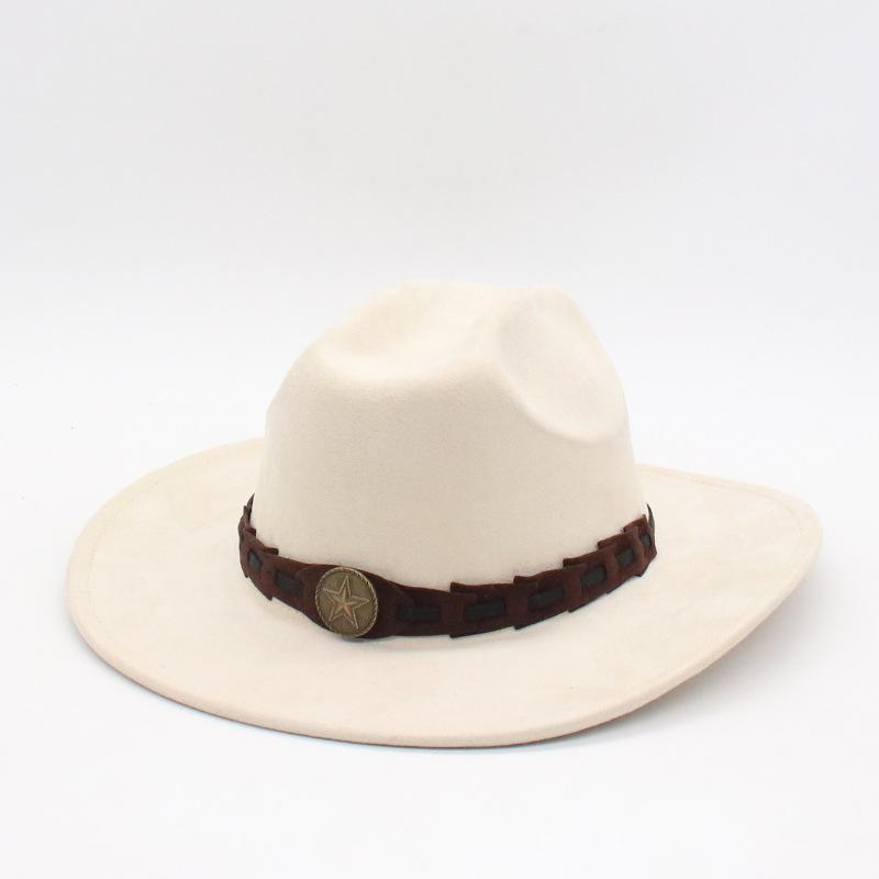 Независимая станция Amazon Трансграничная Шляпа из замши и фетра Джинсовая шляпа Мужская шерстяная цилиндр Европейская и американская Ebay Фетровая шляпа one size fits all 1 word j