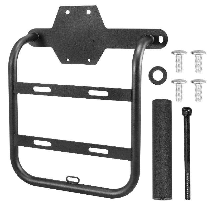 Suitable for Honda CT125 saddle bracket universal durable aluminum accessory motorcycle side bag bracket mounting bracket чёрный