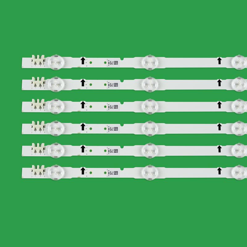 12 PCS/set LED backlight strip for samsung LED TV UE48H6400 UE48H6200AK BN96-30453A BN96-30454A D4GE-480DCA-R3 D4GE-480DCB-R3