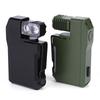 EDC Pocket Flashlight Compact Torch Rechargeable Portable Flat Flashlight Dual Light Source LED Flashlight for Outdoor Emergency