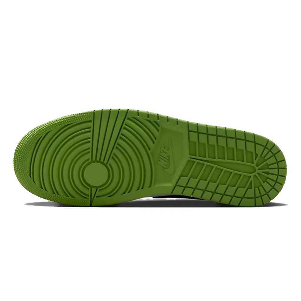 Jordan Air Jordan 1 Abrasion Resistant Abrasion Resistant Low Top Skateboard Shoes Unisex Green HF4823-100(Team1326-XBOX)