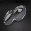 2Pcs Headlight Shell Lens Cover+Glue For Benz W230/R230 SL500 SL600 2003-08