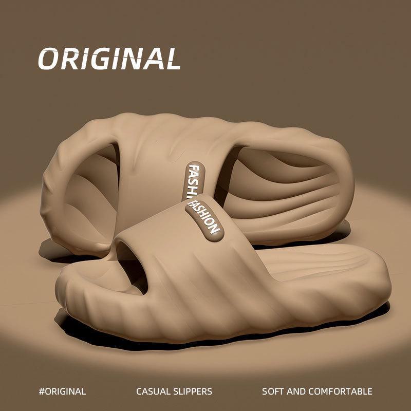 Men's and Women's 2024 Anti-Slip Thick Sole Outdoor/Indoor Slippers - Comfortable Couple Sandals for Summer